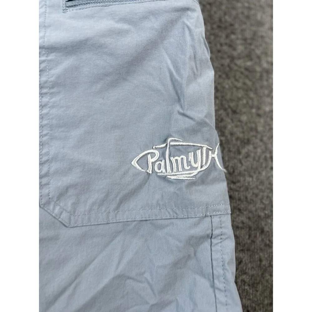 Lot Of 2 PALMYTH Fishing Cargo Shorts Men Large Vented Outdoors